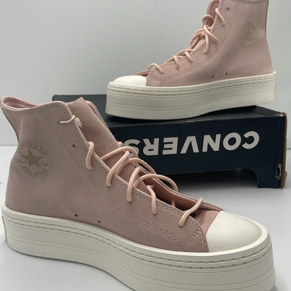 Converse WMNS Pink High-Top Sneakers Platform A04663C
CTAS MODERN LIFT HI PINK - Picture 14 of 16